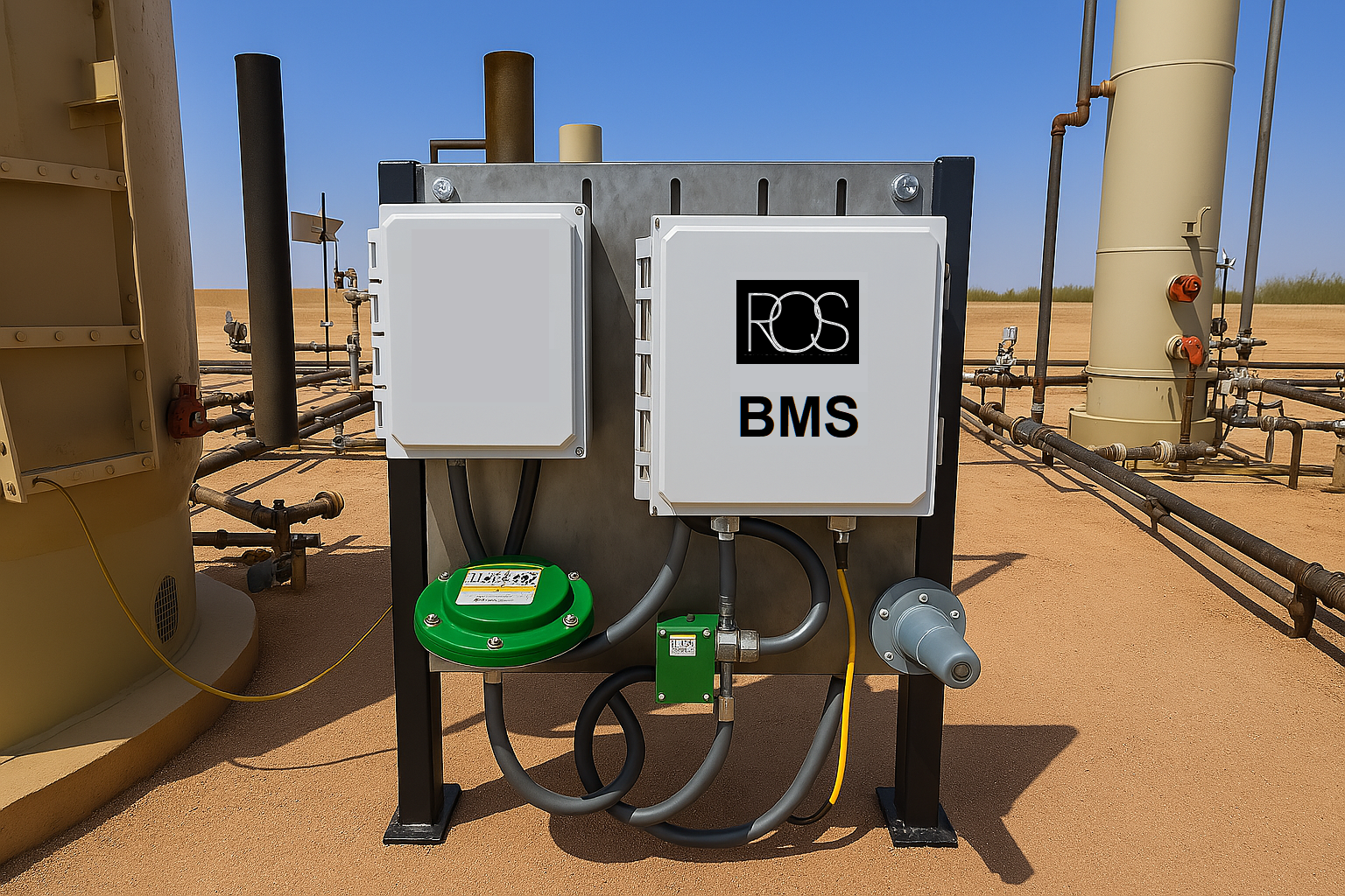 All in One WiFi BMS Controller, Flare Igniter, Combustor, Oil Heater Treater